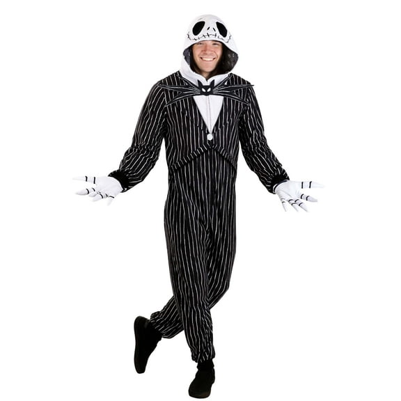 Disney Jack Skellington Adult Onesie Costume