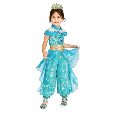Disney Jasmine Costume for Girls - Aladdin, Size 11/12