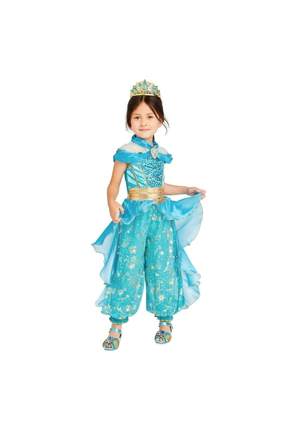 Jasmine Costume for Girls - Aladdin, Size 11/12
