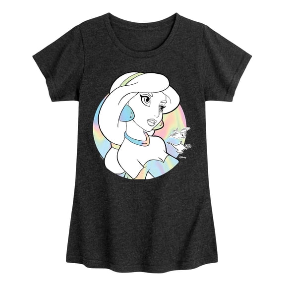Disney - Jasmine Graphic - Toddler & Youth Girls Short Sleeve Graphic T-Shirt