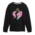 thumbnail image 1 of Disney - Jasmine Heart - Toddler And Youth Long Sleeve Graphic T-Shirt, 1 of 4