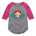 thumbnail image 1 of Disney - Jessie - Toddler & Youth Girls Raglan Graphic T-Shirt, 1 of 5