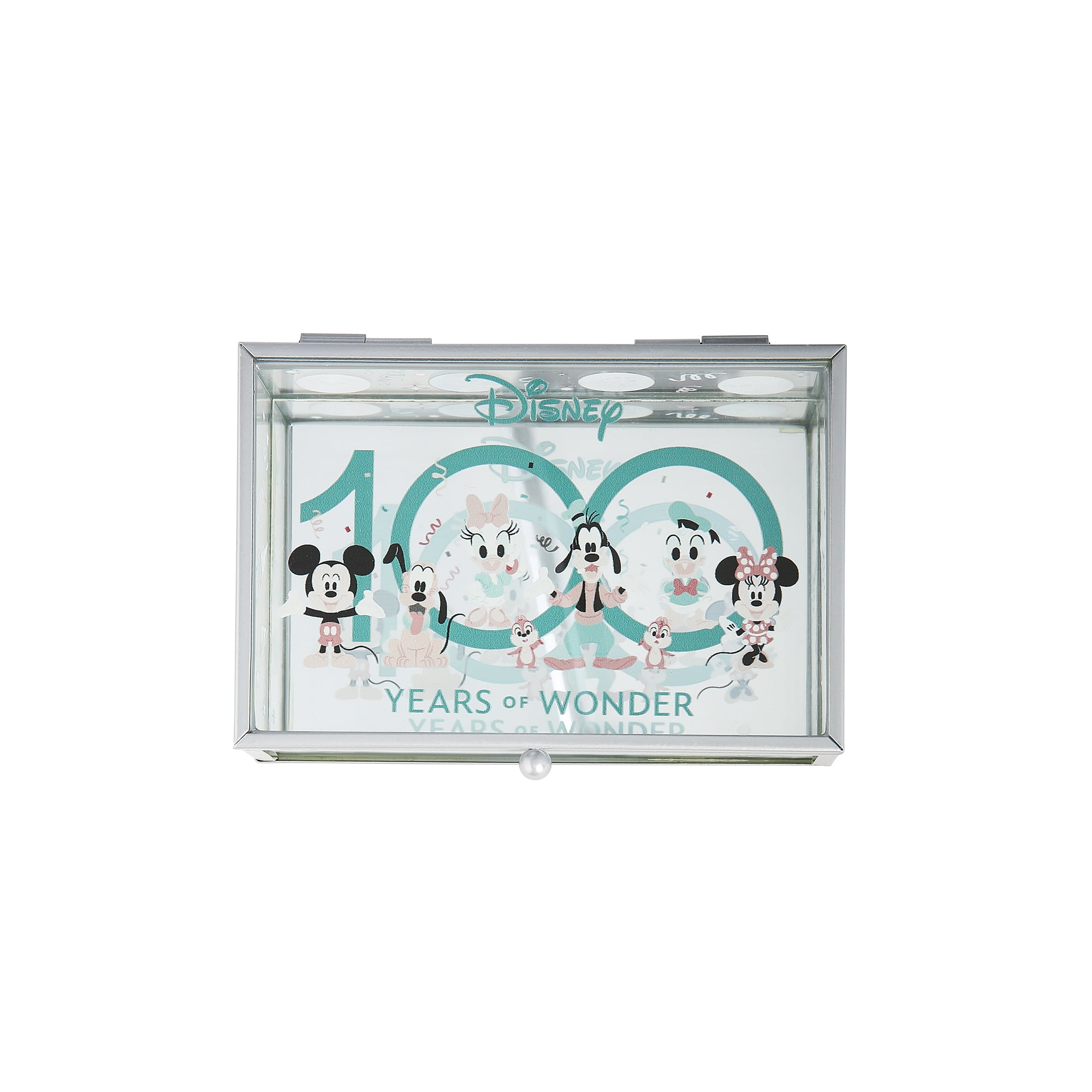 Disney Jewelry Box Official License 100 Cute Celebration Glass