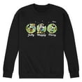 thumbnail image 1 of Disney - Jolly Happy Merry Mickey And Minnie - Men's Crew Fleece Sweatshirt Sweatshirt, 1 of 5