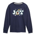 thumbnail image 1 of Disney - Joy Mickey Christmas - Toddler & Youth Long Sleeve Graphic T-Shirt, 1 of 5