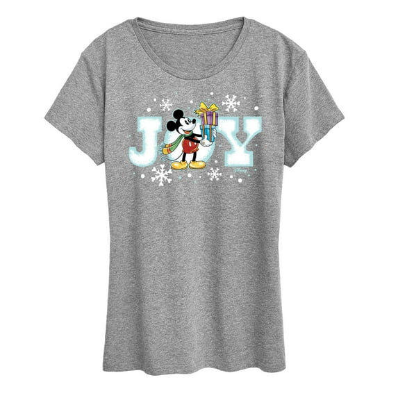 Disney - Joy Mickey - Women's Short Sleeve Graphic T-Shirt
