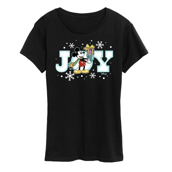 Disney - Joy Mickey - Women's Short Sleeve Graphic T-Shirt