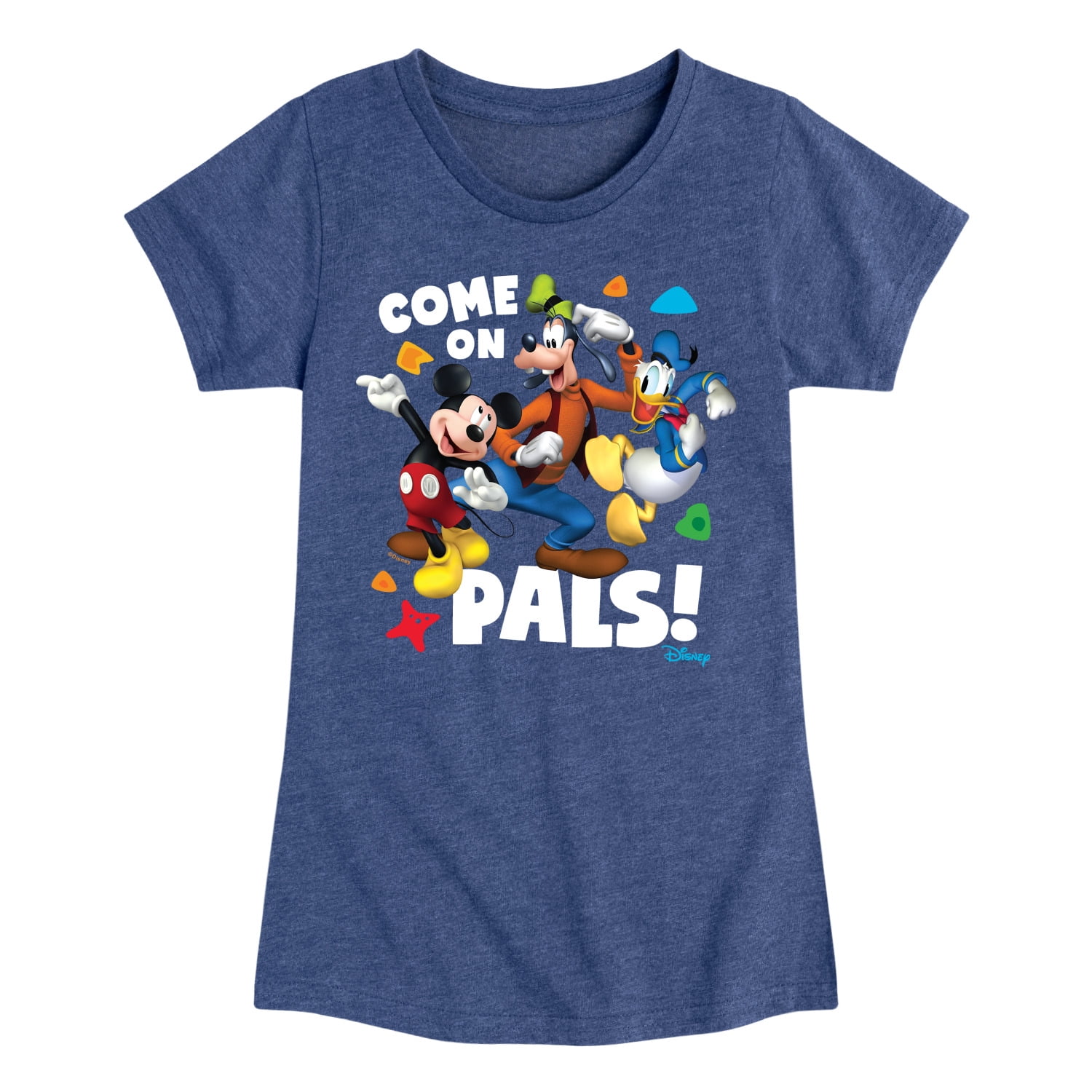 Disney Jr - Come On Pals - Toddler & Youth Girls Short Sleeve Graphic T ...