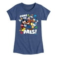 thumbnail image 1 of Disney Jr - Come On Pals  - Toddler & Youth Girls Short Sleeve Graphic T-Shirt, 1 of 5