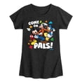 thumbnail image 1 of Disney Jr - Come On Pals  - Toddler & Youth Girls Short Sleeve Graphic T-Shirt, 1 of 5