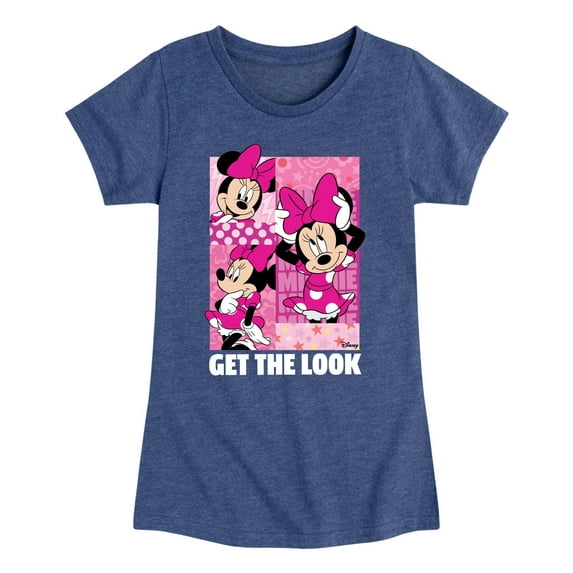Disney Jr. - Get The Look - Girls Fitted Short Sleeve Tee