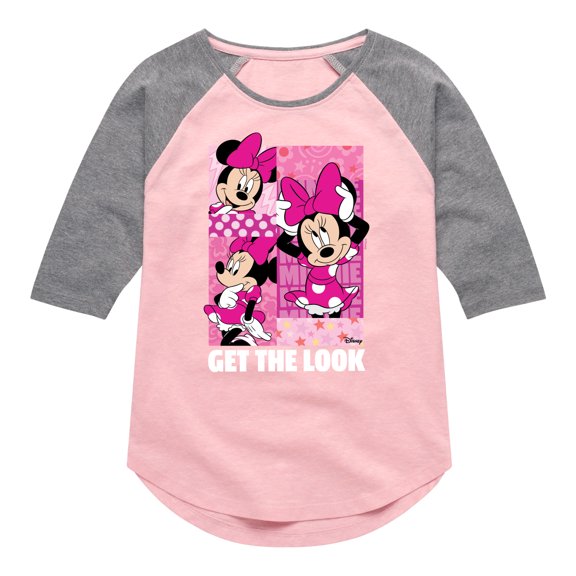 Disney Jr. - Get The Look - Girls Shirt Tail Raglan