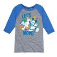 thumbnail image 1 of Disney Jr - Lets Move - Toddler & Youth Raglan Graphic T-Shirt, 1 of 4