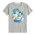 thumbnail image 1 of Disney Jr - Lets Move - Toddler & Youth Short Sleeve Graphic T-Shirt, 1 of 5