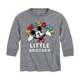 thumbnail image 1 of Disney Jr. Mickey & Friends - Awesome Little Brother - Youth Long Sleeve Graphic T-Shirt, 1 of 5