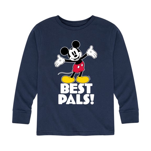 Disney Jr. Mickey & Friends - Best Pals Mickey - Youth Long Sleeve Graphic T-Shirt