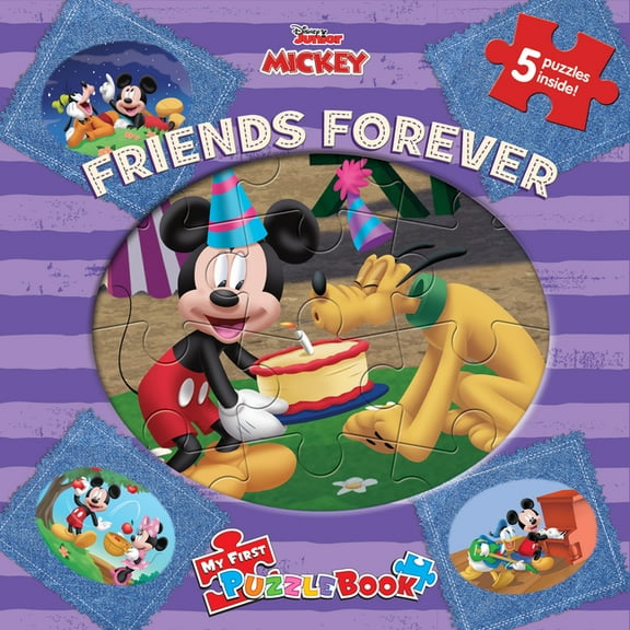 My First Puzzle Book Disney Jr Mickey Friends Forever My First Puzzle Book, (Hardcover)