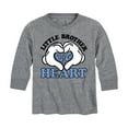 thumbnail image 1 of Disney Jr. Mickey & Friends - Little Brother Big Heart - Youth Long Sleeve Graphic T-Shirt, 1 of 5