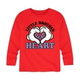 thumbnail image 1 of Disney Jr. Mickey & Friends - Little Brother Big Heart - Youth Long Sleeve Graphic T-Shirt, 1 of 5