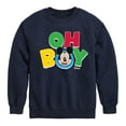 thumbnail image 1 of Disney Jr - Oh Boy - Toddler & Youth Crewneck Fleece Sweatshirt, 1 of 5
