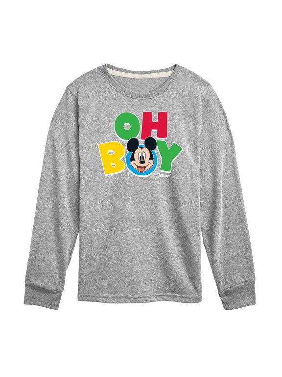 - Oh Boy Boys' Long Sleeve Graphic T-Shirt