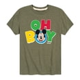 thumbnail image 1 of Disney Jr - Oh Boy - Toddler & Youth Short Sleeve Graphic T-Shirt, 1 of 5