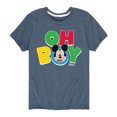 thumbnail image 1 of Disney Jr - Oh Boy - Toddler & Youth Short Sleeve Graphic T-Shirt, 1 of 5