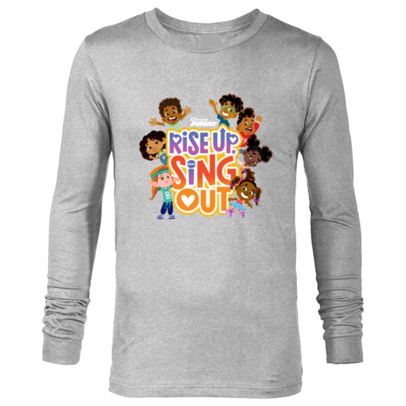 Disney Jr. Rise Up Sing Out Musical Celebration - Long Sleeve T-Shirt for Men - Customized-Athletic Heather