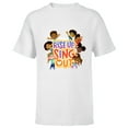 thumbnail image 1 of Disney Jr. Rise Up Sing Out Musical Celebration - Short Sleeve T-Shirt for Kids - Customized-White, 1 of 5