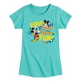 thumbnail image 1 of Disney Jr. - Roof Raisin Fun - Girls Fitted Short Sleeve Tee, 1 of 5