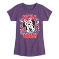 thumbnail image 1 of Disney Jr. - Style Icon Minnie - Girls Fitted Short Sleeve Tee, 1 of 5
