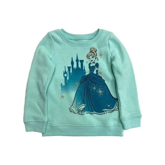 Disney Jumping Beans Infant Girls Blue Cinderella Sweatshirt Sweat Shirt 24m