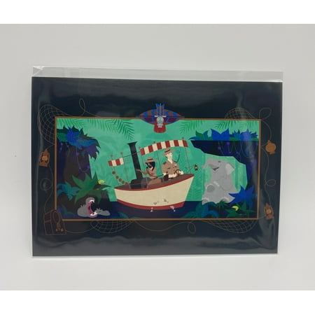 Disney Jungle Cruise by Ashley Taylor Wonderground Postcard Gallery New