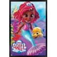 thumbnail image 1 of Disney Junior: Ariel - Ariel and Flounder Wall Poster, 14.725" x 22.375" Framed, 1 of 5