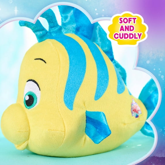 Disney Junior Ariel Flounder Small 7-inch Plush Toy
