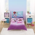 thumbnail image 1 of Disney Junior Ariel Friends Are A Treasure 4 Piece Toddler Bed Set, Pink, Toddler Girl, 1 of 8