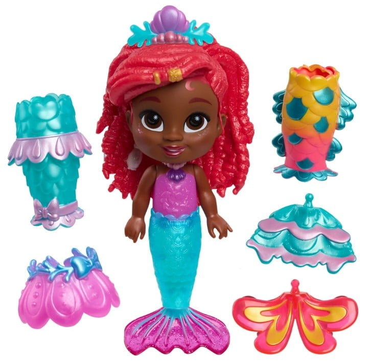 Disney Junior Ariel Poptails Fashion Doll Set