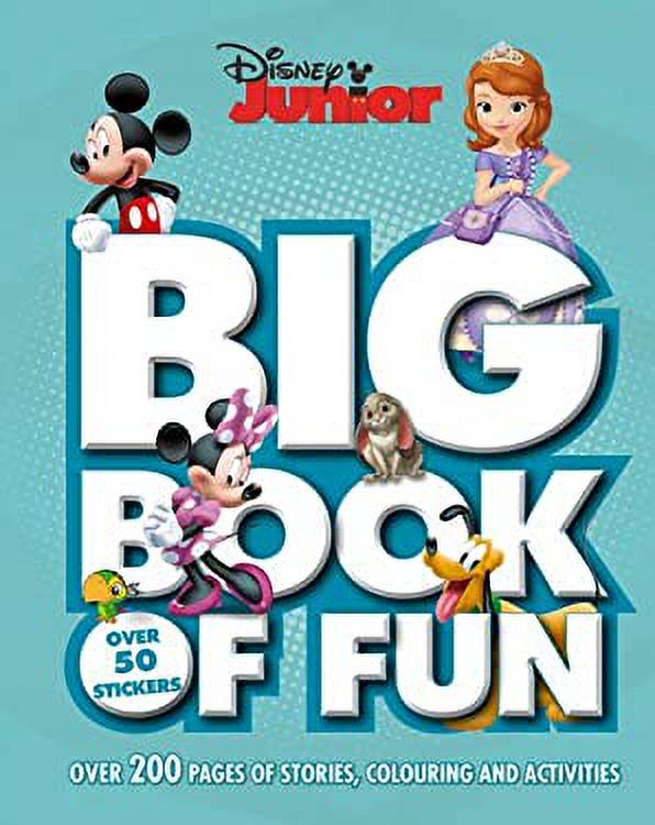 Disney Jr. Book Pre-Owned Disney Junior Big Book of Fun: Over 200 Pages of Stories ...