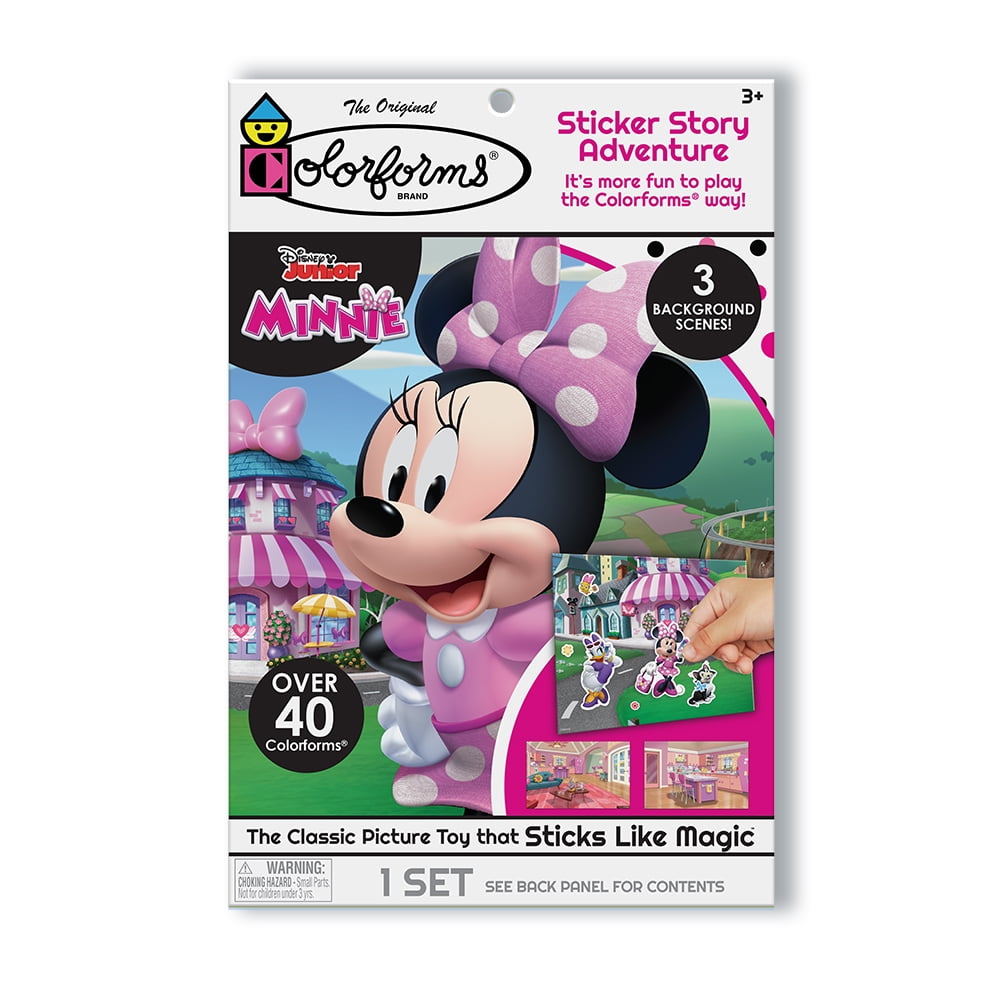Disney Junior Colorforms (R) Minnie Mouse Sticker Story Adventure ...
