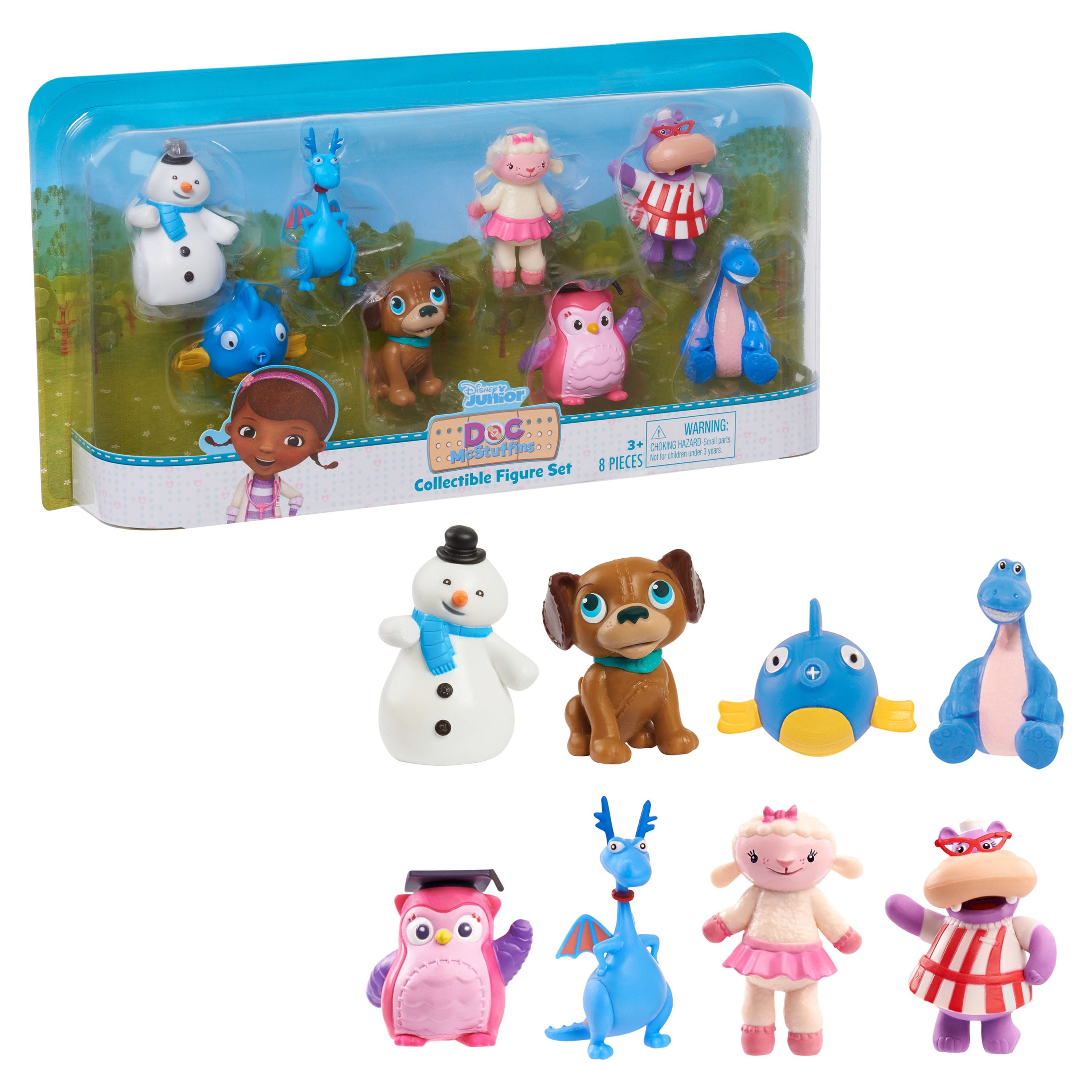 Disney Junior Doc McStuffins 8-Piece Collectible Figure Set