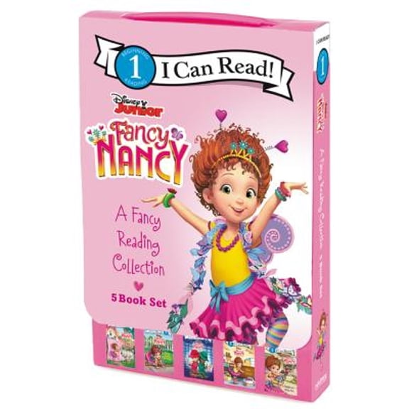 Pre-Owned Disney Junior Fancy Nancy: A Fancy Reading Collection 5-Book Box Set: Chez Nancy, Nancy Makes Her Mark, the Case of the Disappearing Doll, Shoe-La-La, (Paperback) 0062849409 9780062849403