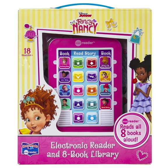 Disney Junior Fancy Nancy: Me Reader Electronic Reader and 8-Book Library Sound Book Set