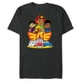 thumbnail image 1 of Disney Junior Firebuds Full Team and Logo - Short Sleeve Blended T-Shirt for Adults - Customized-Dark Heather, 1 of 5