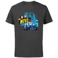 thumbnail image 1 of Disney Junior Firebuds Jayden and Piston On the Move - Short Sleeve Cotton T-Shirt for Adults - Customized-Charcoal, 1 of 5