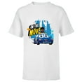 thumbnail image 1 of Disney Junior Firebuds Jayden and Piston On the Move - Short Sleeve T-Shirt for Kids - Customized-White, 1 of 5