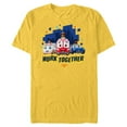 thumbnail image 1 of Disney Junior Firebuds Team Work Together - Short Sleeve Blended T-Shirt for Adults - Customized-Yellow, 1 of 5