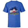 thumbnail image 1 of Disney Junior Firebuds Team Work Together - Short Sleeve T-Shirt for Kids - Customized-Royal, 1 of 5