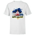 thumbnail image 1 of Disney Junior Firebuds Team Work Together - Short Sleeve T-Shirt for Kids - Customized-White, 1 of 5