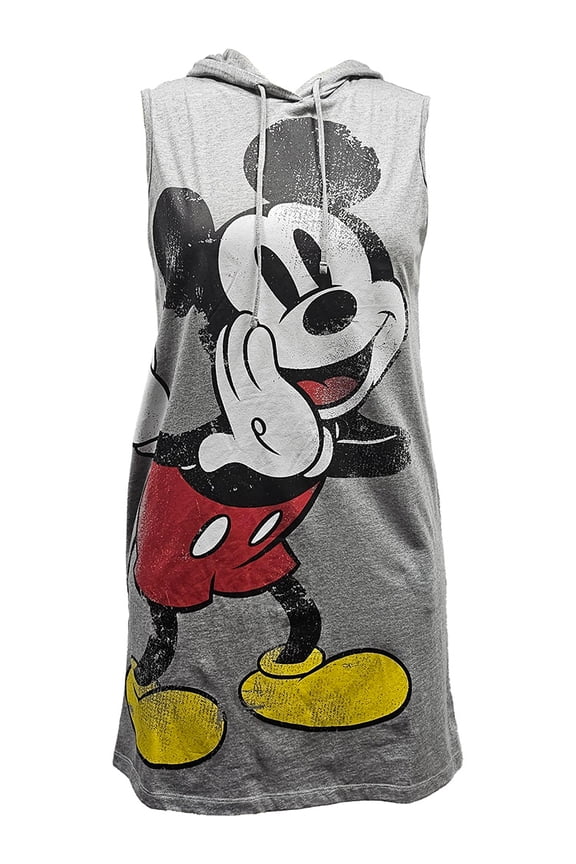 Mickey Mouse Junior Hooded Tank Dress, S-XL (Women's)