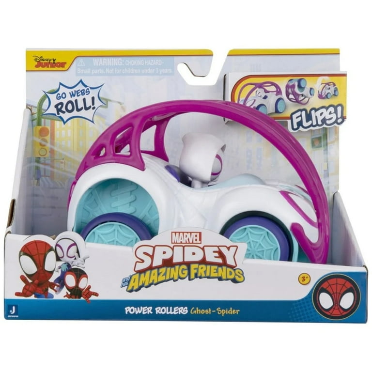 Disney•PIXAR Fantastic Friends Disney Junior Marvel Spidey Amazing Friends Play Vehicles, 3